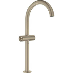 Grohe - Lavatory Faucets; Type: Deck Mount ; Spout Type: High Arc ; Design: Two Handle ; Handle Type: No Handle ; Mounting Centers: Single Hole (Inch); Drain Type: No Drain - Exact Industrial Supply