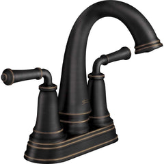 American Standard - Lavatory Faucets; Type: Centerset ; Spout Type: High Arc ; Design: Lever ; Handle Type: Lever ; Mounting Centers: 4 (Inch); Drain Type: Pop-Up - Exact Industrial Supply