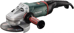 Metabo - 7" Wheel Diam, 8,500 RPM, Corded Angle & Disc Grinder - 5/8-11 Spindle, 15 Amps - Industrial Tool & Supply