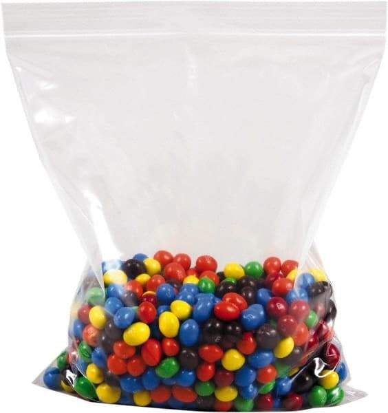 Value Collection - 13 x 15", 4 mil Self-Seal Reclosable Bags - Clear - Industrial Tool & Supply