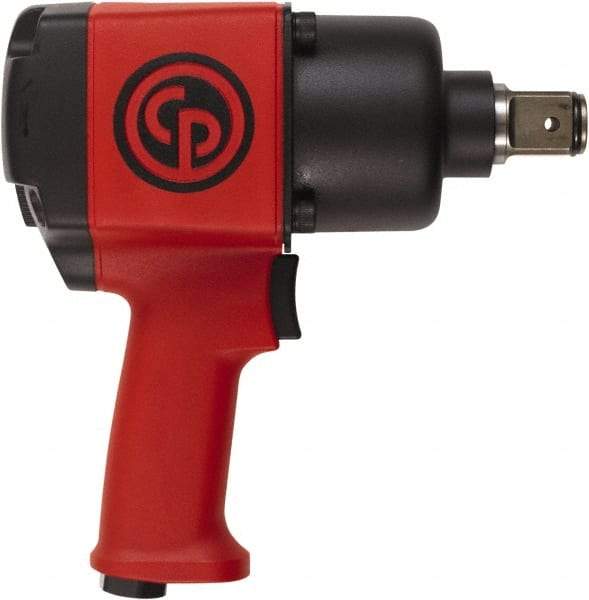 Chicago Pneumatic - 1" Drive, 6,300 RPM, 950 Ft/Lb Torque Impact Wrench - Pistol Grip Handle, 900 IPM, 30 CFM, 90 psi, 3/8" NPT Inlet - Industrial Tool & Supply