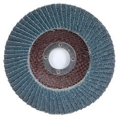 7″ × 1/4″ × 7/8″ PowerFlex Flap Disc Type 27 Flat 60 Grit - Industrial Tool & Supply