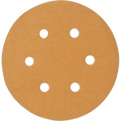 3M - 6" Diam, 180 Grit, Aluminum Oxide Hook & Loop Disc - Fine Grade, Coated, Series 255L - Industrial Tool & Supply