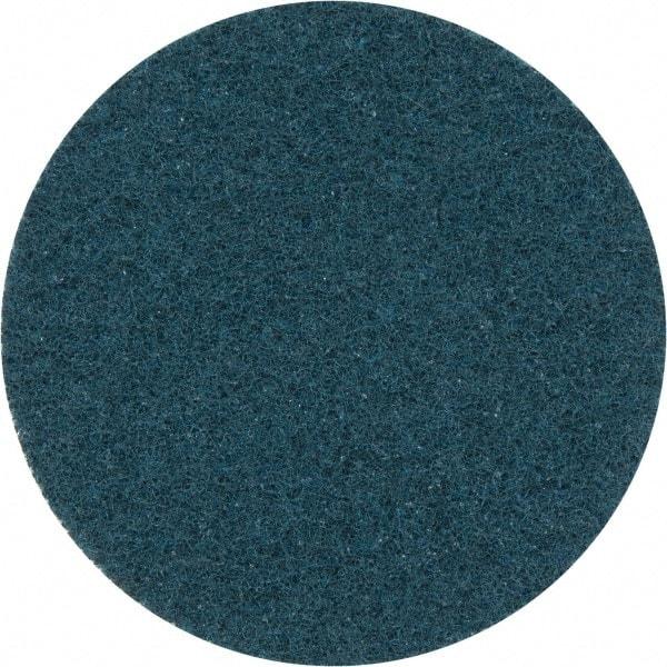 3M - 4-1/2" Diam, Aluminum Oxide Hook & Loop Disc - Very Fine Grade, Nonwoven, - Industrial Tool & Supply