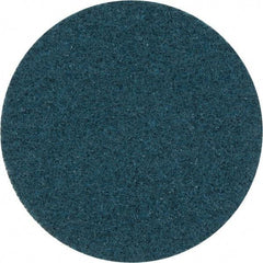 3M - 4-1/2" Diam, Aluminum Oxide Hook & Loop Disc - Very Fine Grade, Nonwoven, - Industrial Tool & Supply