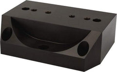 Kurt - 1 Piece Vise Riser - Aluminum, 8" Long, 6" Wide, 2-1/2" High - Industrial Tool & Supply