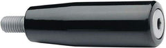 Elesa - 5/16-18 Threaded Stem, Revolving Handwheel & Machine Handle - Duroplast Traditional Handle, 0.59" Long Steel Stem, 2.56" Handle Length - Industrial Tool & Supply