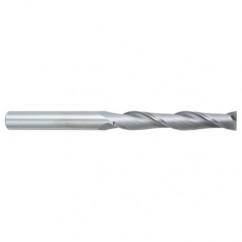 3/16 Dia. x 3 Overall Length 2-Flute Square End Solid Carbide SE End Mill-Round Shank-Center Cutting-Uncoated - Industrial Tool & Supply