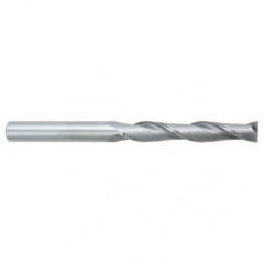 3/8 Dia. x 4 Overall Length 2-Flute Square End Solid Carbide SE End Mill-Round Shank-Center Cutting-Uncoated - Industrial Tool & Supply