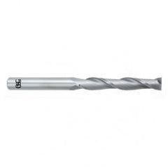 14mm Dia. x 153mm Overall Length 2-Flute Square End Solid Carbide SE End Mill-Round Shank-Center Cutting-Uncoated - Industrial Tool & Supply