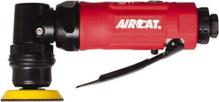 AIRCAT - 1-1/4 to 2" Disc, 13,000 RPM, Pneumatic Handheld Disc Sander - 2.5 CFM, 1/4" Inlet, 0.3 hp, 90 psi - Industrial Tool & Supply