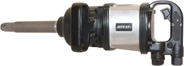 AIRCAT - 1" Drive, 4,500 RPM, 2,300 Ft/Lb Torque Impact Wrench - D-Handle, 1,100 IPM, 16 CFM, 90 psi, 1/2" NPT Inlet - Industrial Tool & Supply