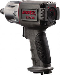 AIRCAT - 1/2" Drive, 10,000 RPM, 500 Ft/Lb Torque Impact Wrench - Pistol Grip Handle, 1,350 IPM, 6 CFM, 90 psi, 1/4" NPT Inlet - Industrial Tool & Supply