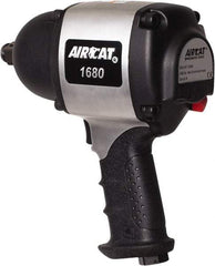 AIRCAT - 3/4" Drive, 4,500 RPM, 1,200 Ft/Lb Torque Impact Wrench - Pistol Grip Handle, 950 IPM, 8 CFM, 90 psi, 3/8" NPT Inlet - Industrial Tool & Supply