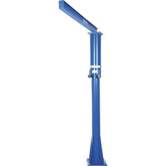 Vestil - 300 Lb Load Capacity, Steel Jib Crane - 6' Span - Industrial Tool & Supply