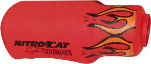 AIRCAT - For Use with AIRCAT 1200 and 1250, Impact Wrench Boot - Red - Industrial Tool & Supply