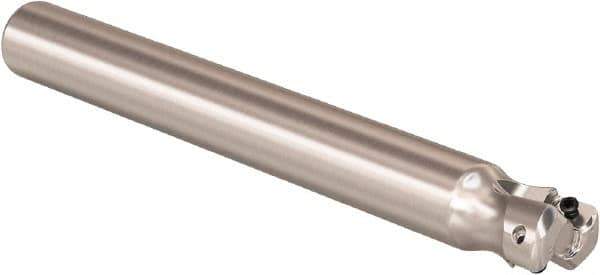 Seco - 20mm Cutting Diam, 18mm Shank Diam, 0.9mm Max Depth of Cut, Straight Shank Indexable Copy End Mill - 2 Inserts, LOHT Insert, R217.21 Toolholder - Industrial Tool & Supply