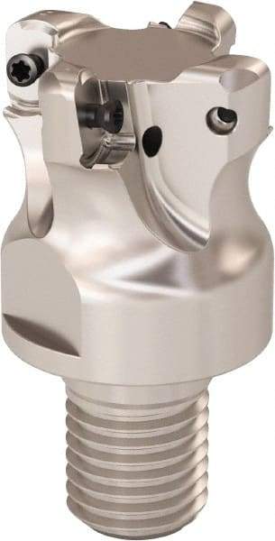 Seco - 32mm Cutting Diam, 0.9mm Max Depth of Cut, Modular Connection Indexable Copy End Mill - 4 Inserts, LOHT Insert, R217.21 Toolholder - Industrial Tool & Supply