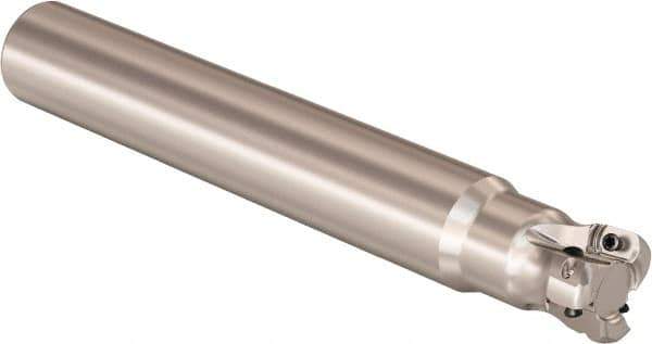 Seco - 1" Cutting Diam, 1" Shank Diam, 0.9mm Max Depth of Cut, Straight Shank Indexable Copy End Mill - 3 Inserts, LOHT Insert, R217.21 Toolholder - Industrial Tool & Supply