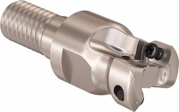 Seco - 14mm Cutting Diam, 0.32mm Max Depth of Cut, Modular Connection Indexable Copy End Mill - 2 Inserts, LPHT Insert, R217.21 Toolholder - Industrial Tool & Supply