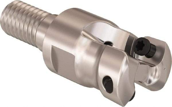 Seco - 1/2" Cutting Diam, 0.32mm Max Depth of Cut, Modular Connection Indexable Copy End Mill - 2 Inserts, LPHT Insert, R217.21 Toolholder - Industrial Tool & Supply