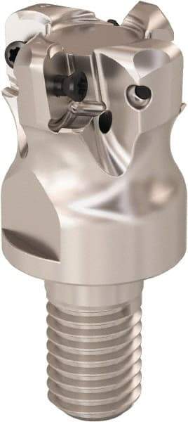 Seco - 1" Cutting Diam, 0.9mm Max Depth of Cut, Modular Connection Indexable Copy End Mill - 4 Inserts, LOHT Insert, R217.21 Toolholder - Industrial Tool & Supply