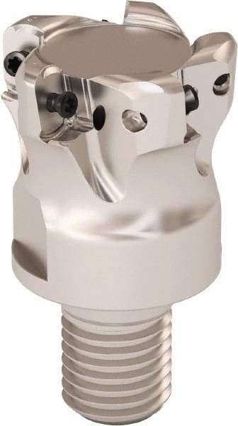 Seco - 35mm Cutting Diam, 0.9mm Max Depth of Cut, Modular Connection Indexable Copy End Mill - 5 Inserts, LOHT Insert, R217.21 Toolholder - Industrial Tool & Supply