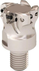 Seco - 35mm Cutting Diam, 0.9mm Max Depth of Cut, Modular Connection Indexable Copy End Mill - 5 Inserts, LOHT Insert, R217.21 Toolholder - Industrial Tool & Supply