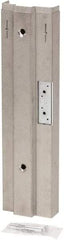 Door Innovation - 5-3/4" Wide x 21.6" High, Galvanized, Door Reinforcer - 1-3/4" Thick Door, Use with Left Hand Steel Door Frame - Industrial Tool & Supply