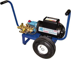 Value Collection - Electric, 20 Amp, 4 hp, 2,000 psi, 3 GPM, Cold Water Pressure Washer - General Triplex Ceramic Plunger, 25' x 3/8" Hose, 220 Max Volts - Industrial Tool & Supply