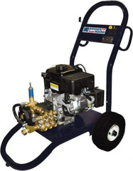 Value Collection - Gas, 6.5 hp, 2,500 psi, 3 GPM, Cold Water Pressure Washer - Triplex Plunger, 50' x 3/8" Hose - Industrial Tool & Supply