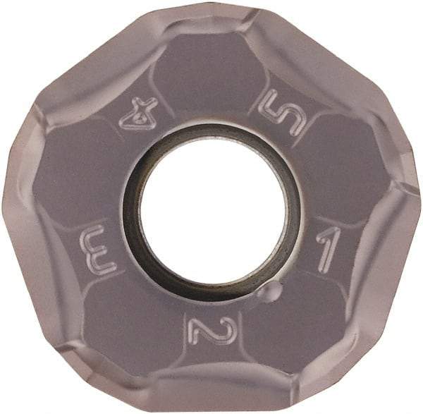 Kyocera - PNEU1205 GL Grade PR1225 Carbide Milling Insert - Megacoat Finish, 0.219" Thick - Industrial Tool & Supply