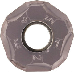 Kyocera - PNEU1205 GL Grade PR1225 Carbide Milling Insert - Megacoat Finish, 0.219" Thick - Industrial Tool & Supply