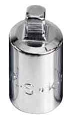 SK - 3/8" Drive, 5/16" Socket, Male Pipe Plug Socket - 4 Points, 1-1/8" OAL - Industrial Tool & Supply