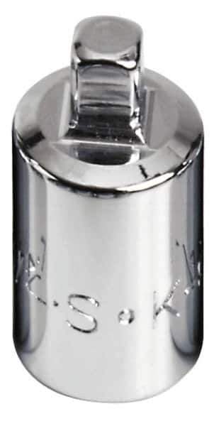 SK - 1/2" Drive, 7/16" Socket, Male Pipe Plug Socket - 4 Points, 1-3/8" OAL - Industrial Tool & Supply