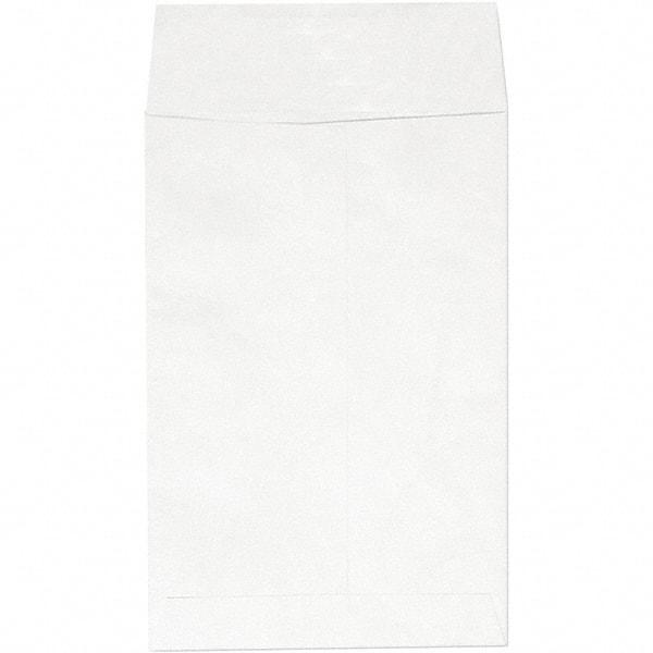Universal One - 3" Long x 6.63" Wide Self Seal Tyvek Flat Catalog Envelopes - White - Industrial Tool & Supply