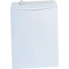 Universal One - 4" Long x 10.13" Wide Peel-Off Self-Seal White Catalog Envelope - White - Industrial Tool & Supply