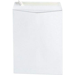 Universal One - 3" Long x 9.63" Wide Peel-Off Self-Seal White Catalog Envelope - White - Industrial Tool & Supply