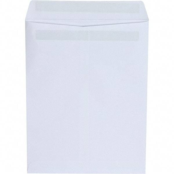 Universal One - 16.37" Long x 9-1/2" Wide Self Seal White Catalog Envelope - White - Industrial Tool & Supply