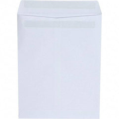 Universal One - 16.37" Long x 9-1/2" Wide Self Seal White Catalog Envelope - White - Industrial Tool & Supply