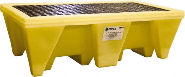 Enpac - Spill Pallets, Platforms, Sumps & Basins Type: Spill Deck or Pallet Number of Drums: 2 - Industrial Tool & Supply
