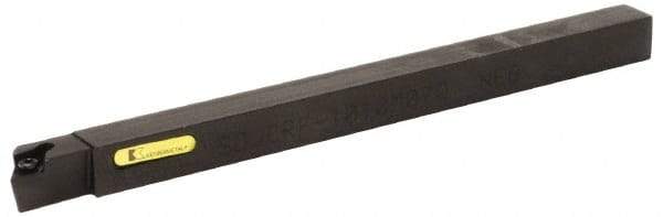 Kennametal - SDJC, Right Hand Cut, 3° Lead Angle, 16mm Shank Height x 16mm Shank Width, Neutral Rake Indexable Turning Toolholder - 125mm OAL, DC..11T3.. Insert Compatibility, Series Screw-On - Industrial Tool & Supply