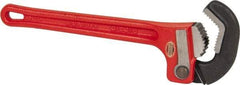 Ridgid - 10" Cast Iron & Steel RapidGrip Pipe Wrench - 1-1/2" Pipe Capacity - Industrial Tool & Supply
