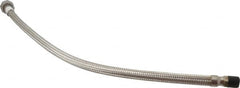 Made in USA - 30" OAL, 1/2" ID, 1,040 Max psi, Flexible Metal Hose Assembly - Industrial Tool & Supply