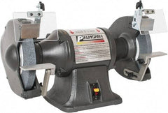 Palmgren - 10" Wheel Diam, 1 hp Grinder - 1" Arbor Hole Diam, 1 Phase, 1,725 Max RPM, 115/230 Volts - Industrial Tool & Supply