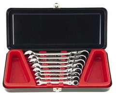 Blackhawk by Proto - 8 Piece, 5/16" to 3/4", Combination Wrench Set - Inch Measurement Standard, Full Polish Finish, Comes in Metal Case - Industrial Tool & Supply