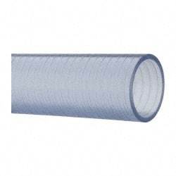 Made in USA - 2" Inside x 2-3/8" Outside Diam, Food & Beverage Hose - 5" Bend Radius, 100' Long, 28 Vacuum Rating - Industrial Tool & Supply