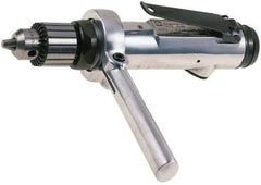 Ingersoll-Rand - 3/8" Keyed Chuck - Inline Handle, 1,000 RPM, 15 CFM, 0.4 hp, 90 psi - Industrial Tool & Supply
