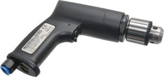 Ingersoll-Rand - 3/8" Keyed Chuck - Pistol Grip Handle, 2,100 RPM, 19 CFM, 0.5 hp, 90 psi - Industrial Tool & Supply