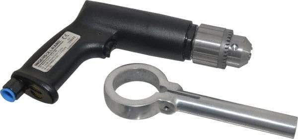 Ingersoll-Rand - 1/2" Keyed Chuck - Pistol Grip Handle, 950 RPM, 19 CFM, 0.5 hp, 90 psi - Industrial Tool & Supply